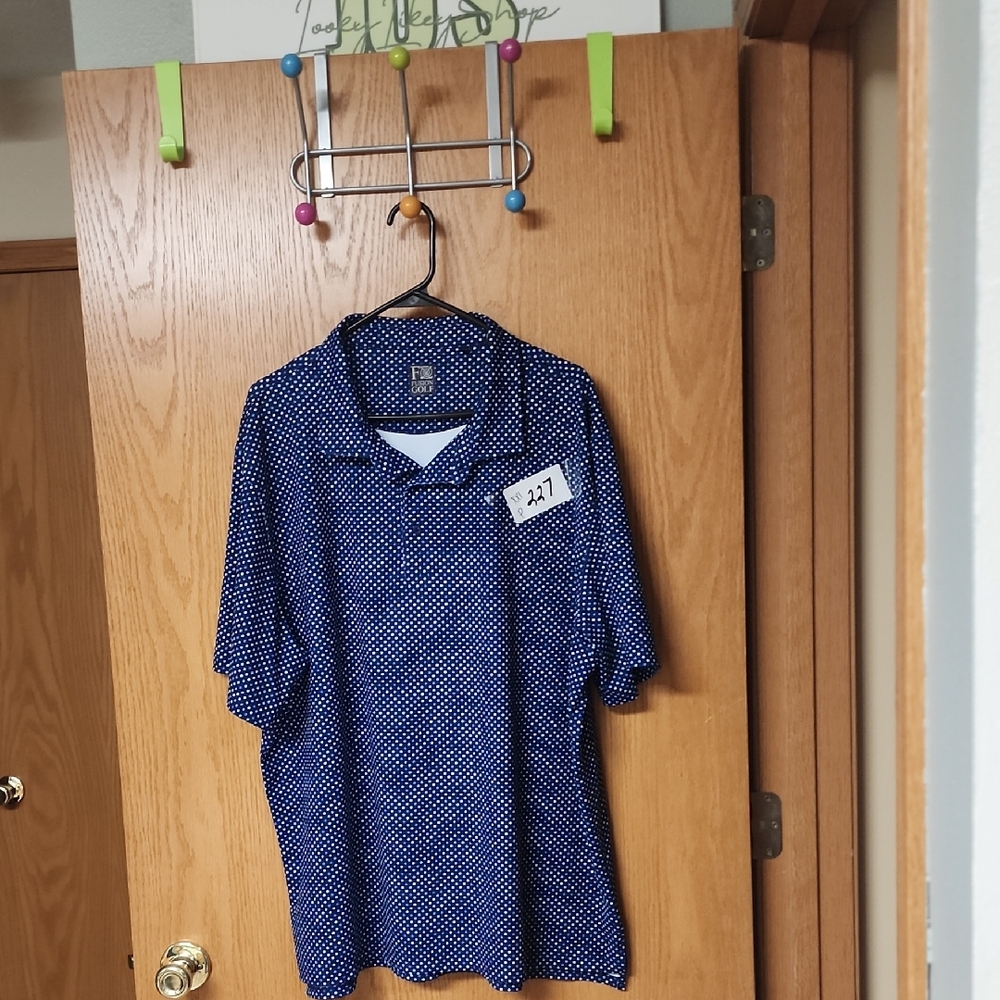 Fusion golf polo mens great condition number 227